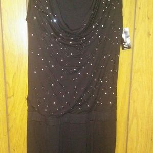 I.N.C. Scoop Neck Dress